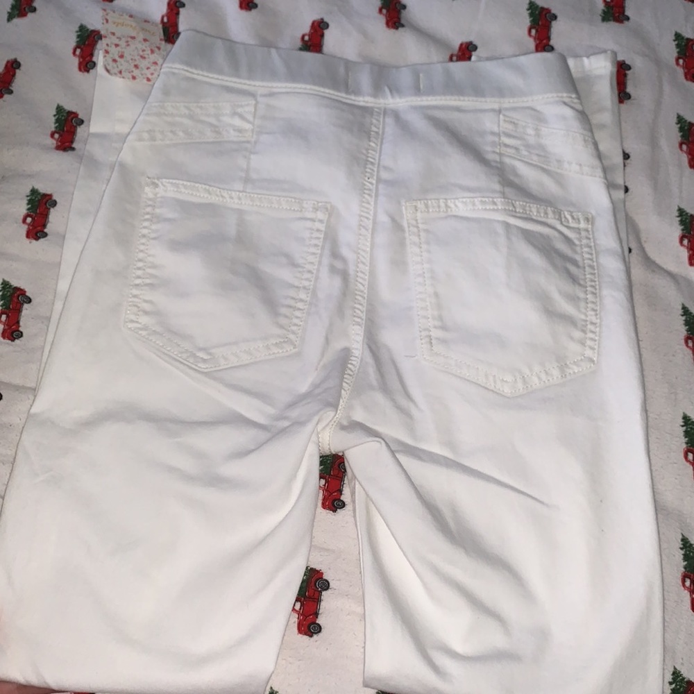 Free People | Feel Alright White Skinny Jeans - Picture 7 of 9